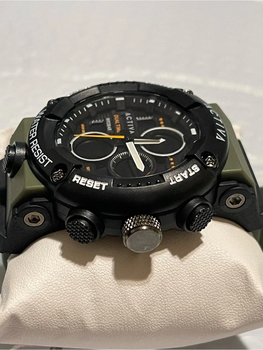 Activa X Invicta Digital & Analog Men's Watch - 52mm, Army Green